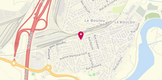 Plan de Garage Manu, 3 Avenue Jean Moulin, 66160 Le Boulou