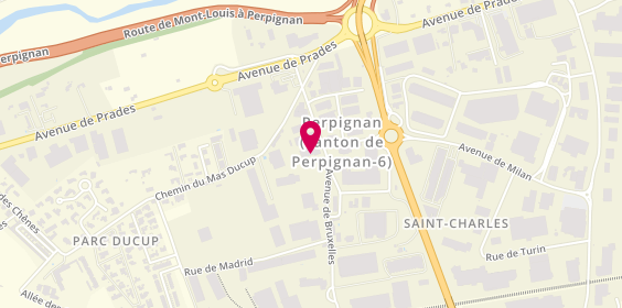 Plan de Autodistribution, 1065 avenue de Bruxelles, 66000 Perpignan