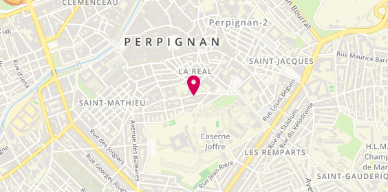 Plan de Avatacar, 11 Rue des Remparts la Réal, 66000 Perpignan