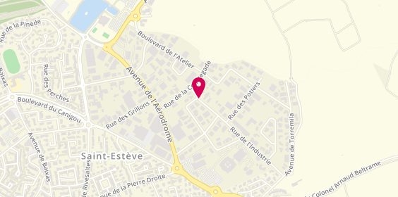 Plan de Alm 4 X 4, Zone Industrielle la Mirande - 21 Rue Louis Piquemal, 66240 Saint-Estève
