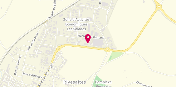 Plan de Rivesaltes Pneus Services, Zone Artisanale Les
10 Rue de Romani
Las Solades S, 66600 Rivesaltes, France