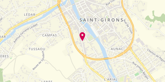 Plan de Autodistribution Garonne-Arnaudies, 27 - 31 avenue Galliéni, 09200 Saint-Girons