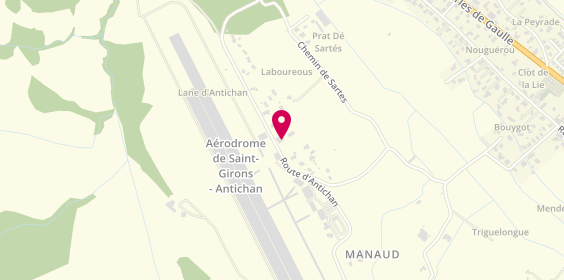 Plan de 4X4 Pyrénées Passion, Aérodrome d'Antichan
50 Rue de la Lane d'Antichan, 09190 Lorp-Sentaraille