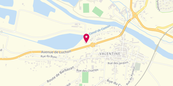 Plan de Carrosserie LABADENS, 1 Rue de la Garonne, 31800 Valentine