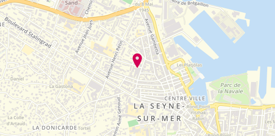 Plan de L'Atelier de l'Auto, Rue Georges Bizet, 83500 La Seyne-sur-Mer