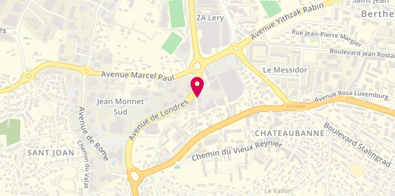 Plan de Speedy, avenue Marcel Paul, 83500 La Seyne-sur-Mer