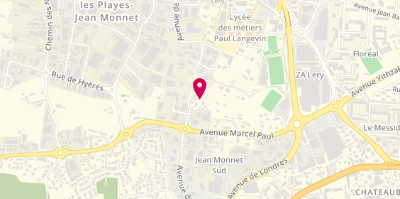 Plan de Okatweels, 764 Avenue de Bruxelles, 83500 La Seyne-sur-Mer