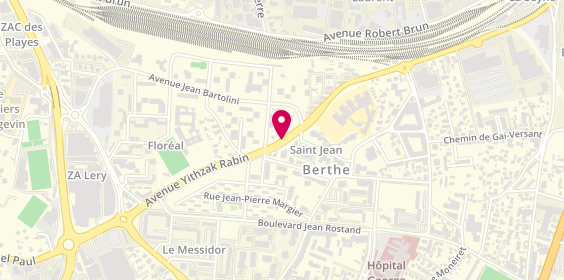 Plan de Pneu And Wash, 1083 Avenue Yitzhak Rabin, 83500 La Seyne-sur-Mer
