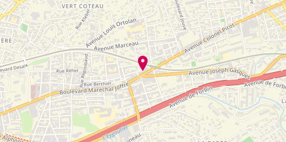 Plan de O'parebrise83, 681 Boulevard Maréchal Joffre, 83100 Toulon