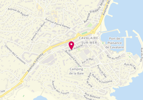 Plan de Galbusera And Co, 199 Rue Aubanel, 83240 Cavalaire-sur-Mer