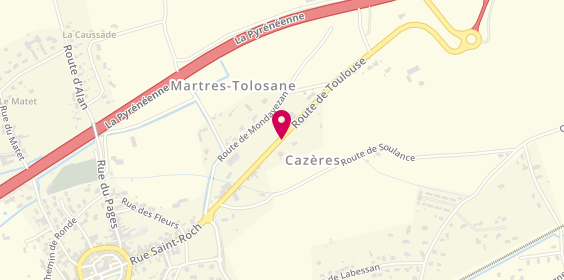 Plan de Garage Premier, 7 Route de Toulouse, 31220 Martres-Tolosane