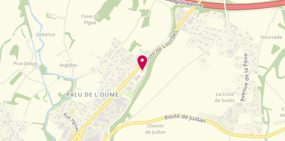 Plan de Prestige Automobiles, 1 Route de Lourdes, 65290 Juillan