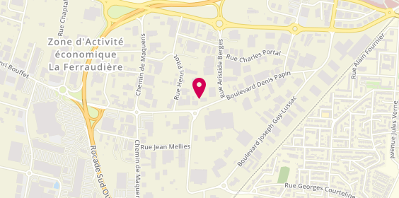 Plan de Euromaster, 306 Boulevard Denis Papin, 11000 Carcassonne