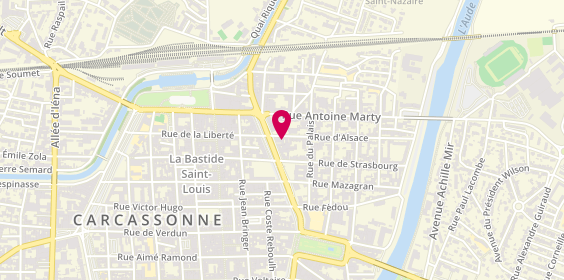 Plan de Le Metropole, 42 Boulevard Jean Jaurès, 11000 Carcassonne