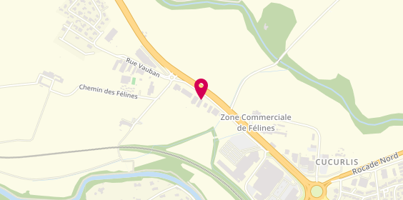 Plan de BestDrive - Garage Laguzou Pneus Poids Lourds, Route de Toulouse
Félines Zone Industrielle Des, 11000 Carcassonne