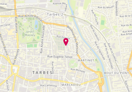 Plan de Agent Peugeot, 36 Rue Saint-Jean, 65000 Tarbes