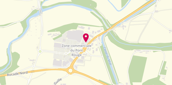 Plan de Sananes Automobiles, Rue Magellan Zone Industrielle Pont Rouge, 11000 Carcassonne