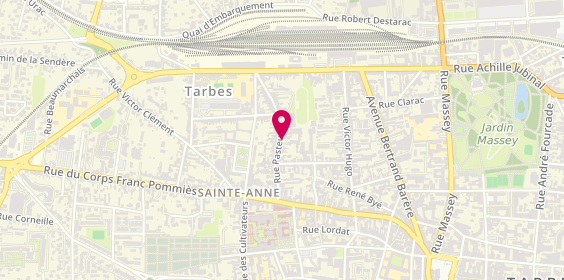 Plan de Garage Pasteur - Tarbes, 20 Rue Pasteur, 65000 Tarbes