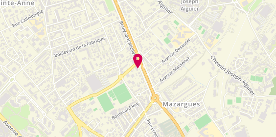 Plan de Lpa Trading, 448 Boulevard Michelet, 13009 Marseille