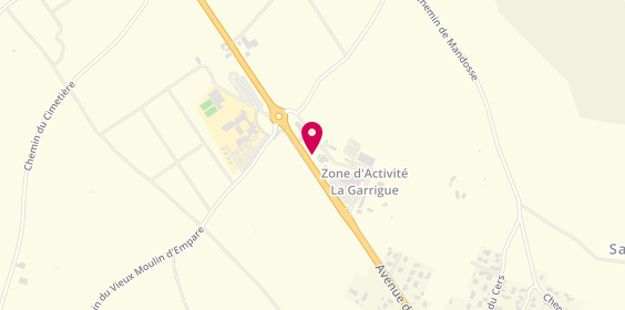 Plan de Centre Auto St Marcel, La Garrigue, 11120 Saint-Marcel-sur-Aude