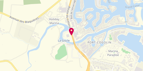 Plan de SOCA Grimaud, Golfe de Saint Tropez 129 Route Littoral, 83310 Grimaud