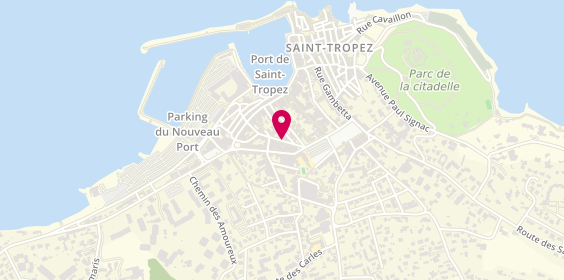 Plan de AUBOUR Michel, 9 Rue Joseph Quaranta, 83990 Saint-Tropez