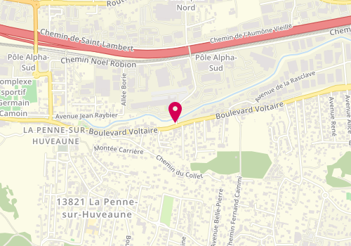 Plan de Station de la Vallee, 231 Boulevard Voltaire, 13821 La Penne-sur-Huveaune
