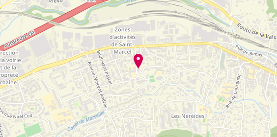 Plan de Carrosserie Luca, 23 avenue Abbé Lanfranchi, 13011 Marseille