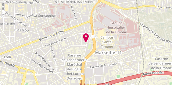 Plan de Citroën, 30 Rue Capitaine Galinat, 13005 Marseille