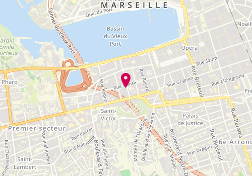 Plan de Garage de la Marine, 109 Rue Sainte 109 111 113, 13007 Marseille