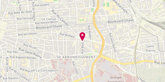 Plan de Garage de l'Avenir, 151 Rue du Camas, 13005 Marseille