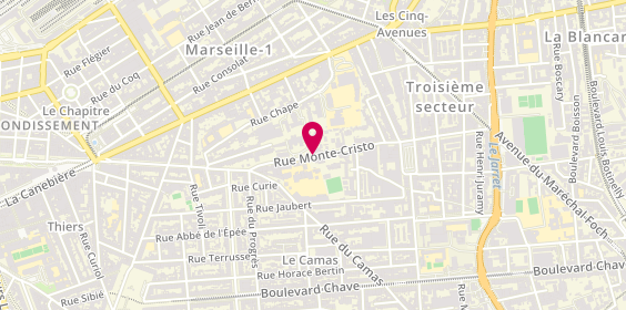 Plan de Citroen, 45 Rue Monte Cristo, 13004 Marseille