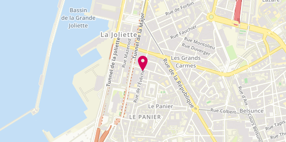 Plan de Garage de l'évêché, 96 Rue de l'Eveché, 13002 Marseille