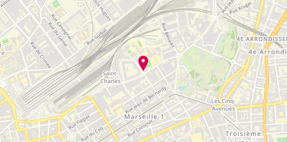 Plan de Carrosserie Sylvy Automobiles, 48 Rue Louis Grobet, 13001 Marseille