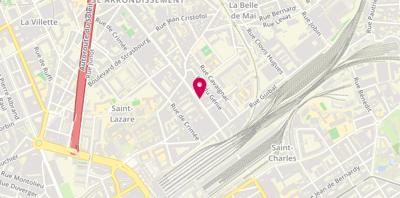 Plan de National Automobiles, 116 Boulevard National, 13003 Marseille