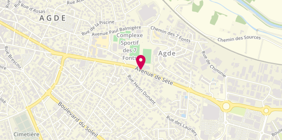 Plan de Abcis By Autosphere, Avenue de Sete, 34300 Agde