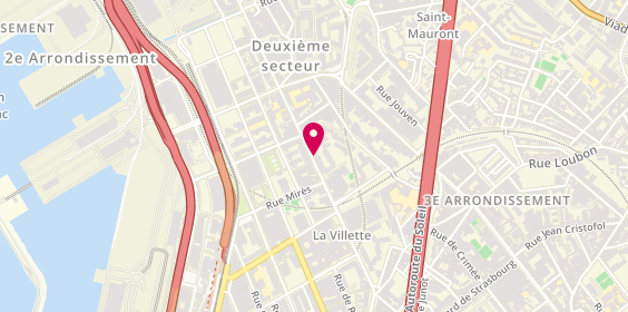 Plan de Centre Auto Salengro, 86 avenue Roger Salengro, 13003 Marseille