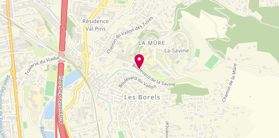 Plan de Abs - Auto, 3 Boulevard Savine, 13015 Marseille