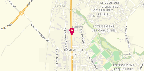 Plan de Garage Testarrouge, 2432 Bis Route de Bordeaux, 64121 Serres-Castet