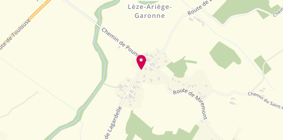 Plan de Garage Jedge, 25 Route de Lagardelle, 31870 Beaumont-sur-Lèze