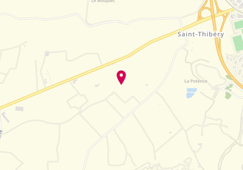 Plan de St Thib'Auto, Route de Bessan Zone Artisanale la Causse, 34630 Saint-Thibéry