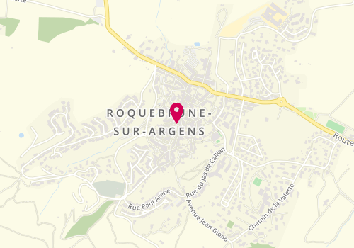 Plan de ROSCOUET Raphaël, 9 Rue des Portiques, 83520 Roquebrune-sur-Argens