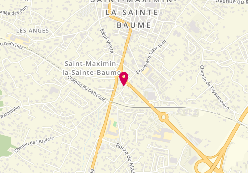 Plan de Garage du Mont Fleury, Lieu-Dit Croix Rouge, 83470 Saint-Maximin-la-Sainte-Baume