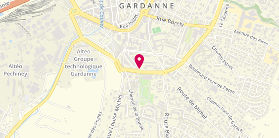 Plan de AD Garage Expert SP AUTOS, 158 Boulevard Paul Cézanne, 13120 Gardanne