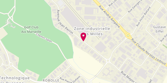 Plan de Motrio, 1020 Rue Jean Perrin Zone Industrielle Les Milles, 13851 Aix-En-Provence-Cedex