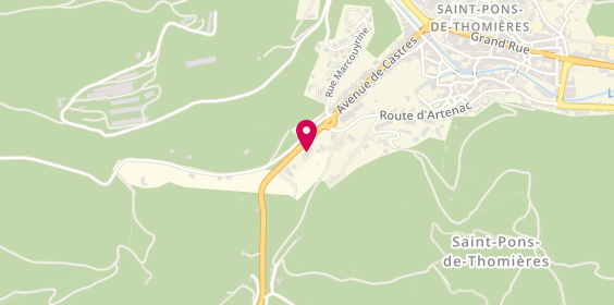 Plan de Pneus du Somail - St Pons de Thomieres, 35 Route de Castres, 34220 Saint-Pons-de-Thomières