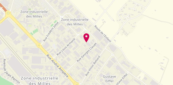 Plan de Abad'automobile, 610 Rue Georges Claude Zone Industrielle, 13290 Aix-en-Provence