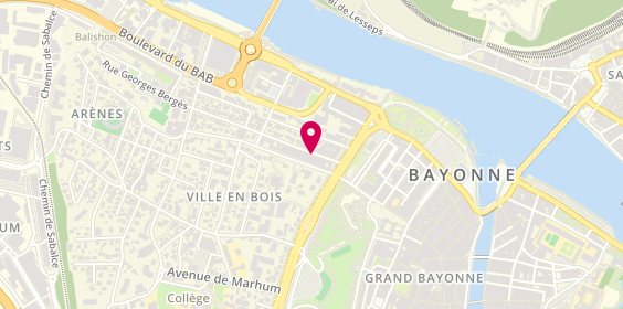 Plan de GIRBEAU Philippe, 7 avenue Louise Darracq, 64100 Bayonne