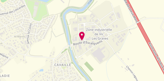 Plan de Precisium Carrosserie, Zone Industrielle de Vic
1 Bis Rue de l'Industrie, 31320 Castanet-Tolosan