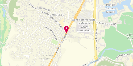 Plan de Carrosserie Jp, Quartier de Minelle
1129 Avenue de Frejus, 06210 Mandelieu-la-Napoule